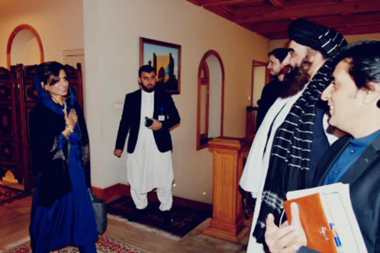 Pakistan's Minister of State for Foreign Affairs Hina Rabbani Khar visits Afghanistan