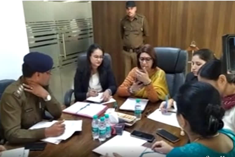Haryana Women commission chairperson Renu Bhatia heard disposed of 40 pending cases of 14 districts