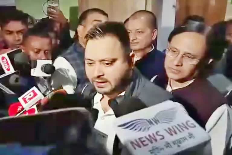 tejashwi yadav Etv Bharat