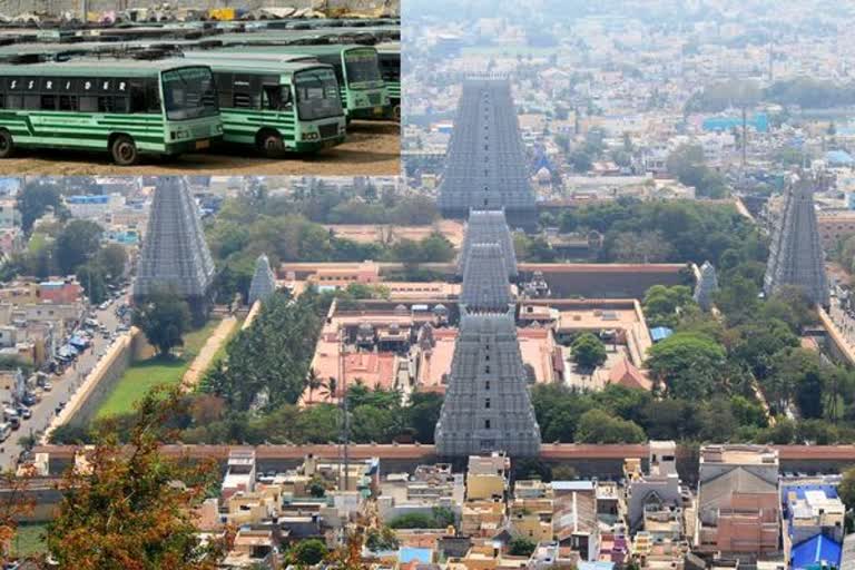 கார்த்திகை தீப திருநாளை முன்னிட்டு சிறப்பு பேருந்துகள் இயக்கம்