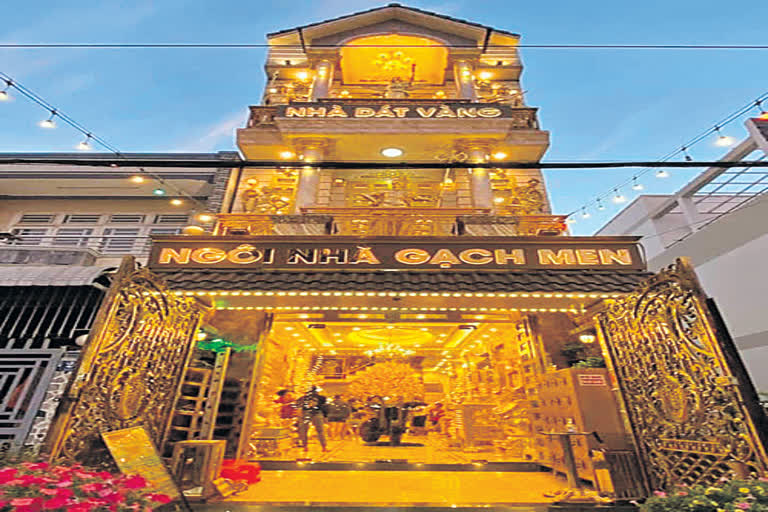 Vietnam's gilded house becomes tourist attraction