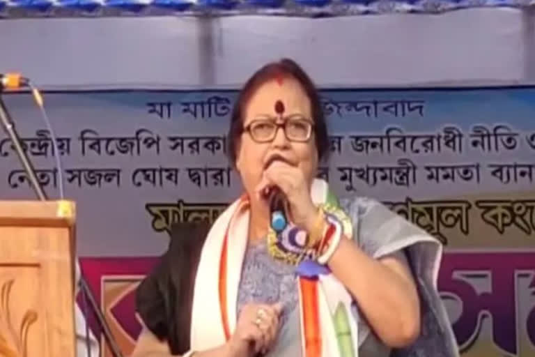 TMC legislator Sabitri Mitra