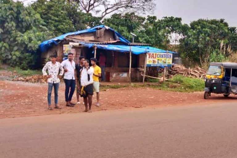 police attack on beef biryani hotel at konaje