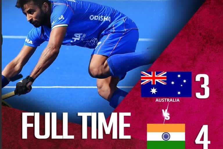 India vs Australia Hockey Series