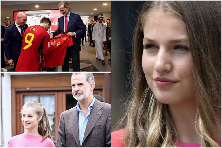 pablo gavi  princess Leonor  Leonor  Qatar world cup  FIFA world cup 2022  princess Leonor has supposed crush on pablo gavi  pablo gavi news  princess Leonor news  ഫിലിപ്പ് ആറാമന്‍ രാജാവ്  King Felipe VI of Spain  ഗാവിയും ലിയോനറും പ്രണയത്തില്‍  പാബ്ലോ ഗാവി  ലിയോനര്‍  ഖത്തര്‍ ലോകകപ്പ്