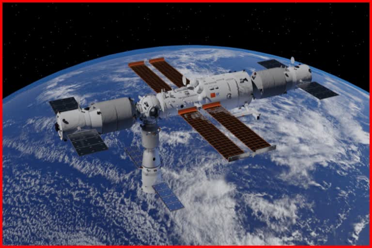 China sent three astronauts to its space station