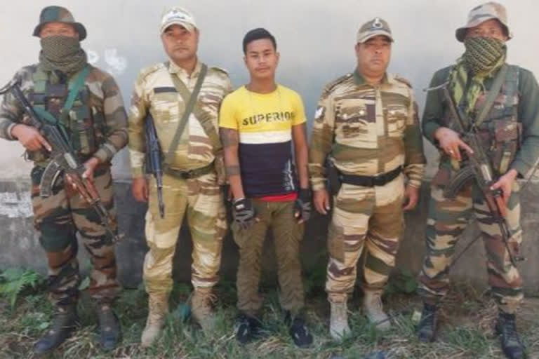 active cadre of PLA from Jiribam