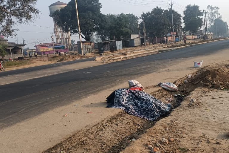 Road Accident at Gumo Chowk Koderma