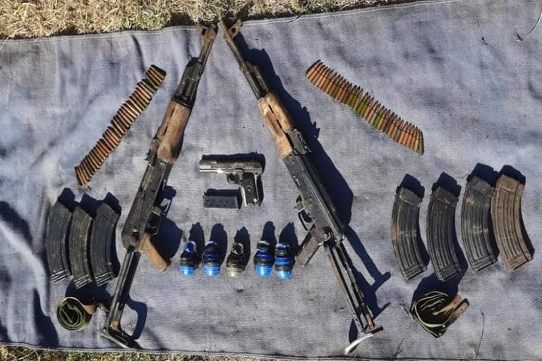 Huge cache of arms and explosives seized from terrorist hideout