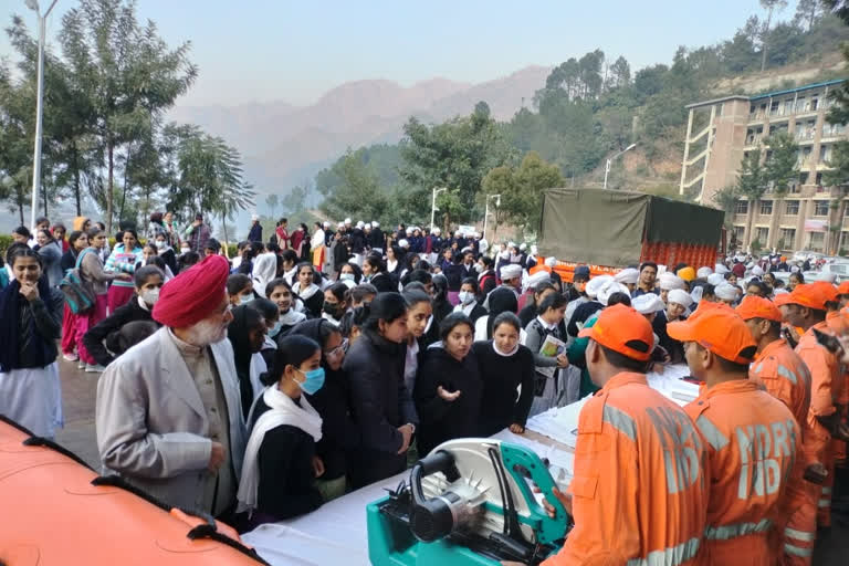 ndrf team in Baru Sahib sirmaur