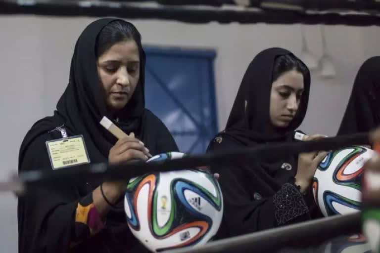 footballs used in FIFA are made in Pakistan on low wages