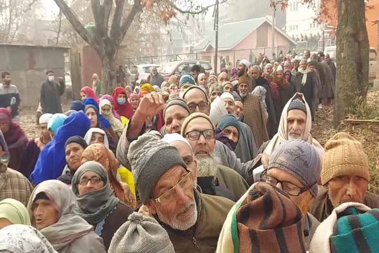 Elderly of Kashmir Victimized