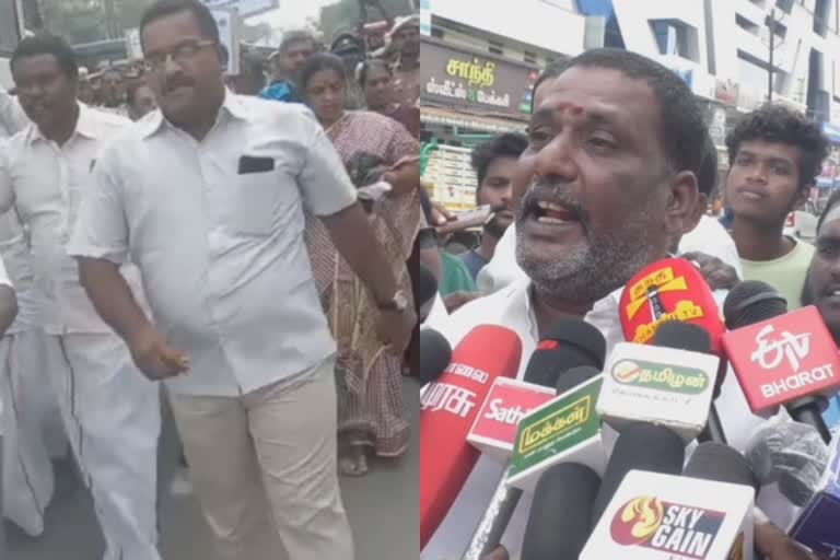 முதலமைச்சரை ஆபாசமாக பேசிய பாஜகவினர்: திமுகவினர் சாலை மறியல்