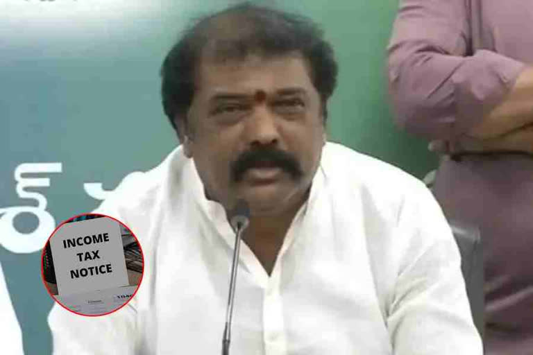 IT notices to minister gummanuru Jayaram