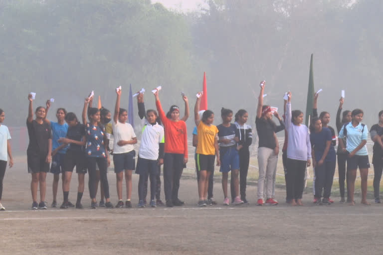 first-women-agniveer-recruitment-rally-in-uttar-pradesh-started-today