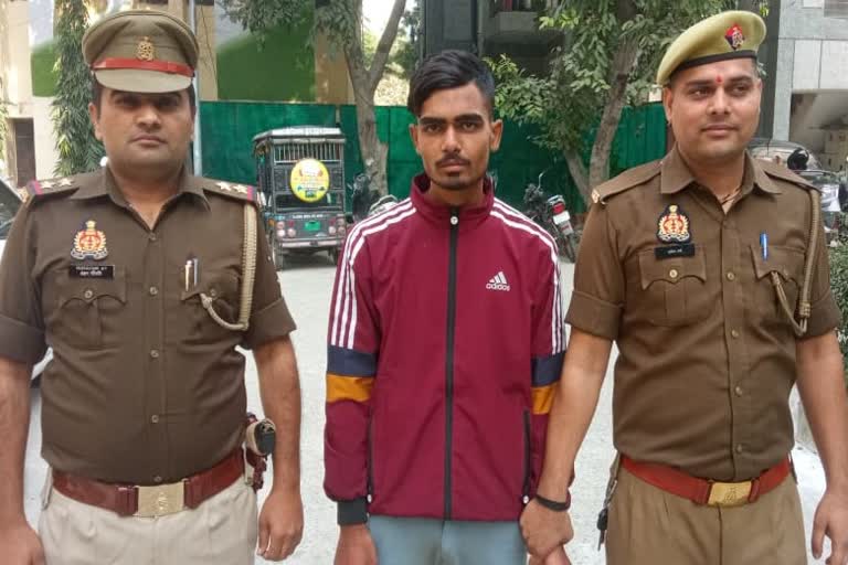 Police arrested accused of rape of minor in noida