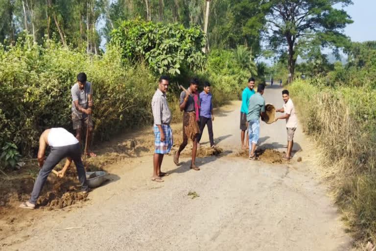 road repairs