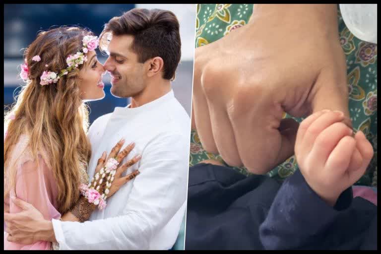 Bipasha Basu shares adorable pics with husband and Daughter