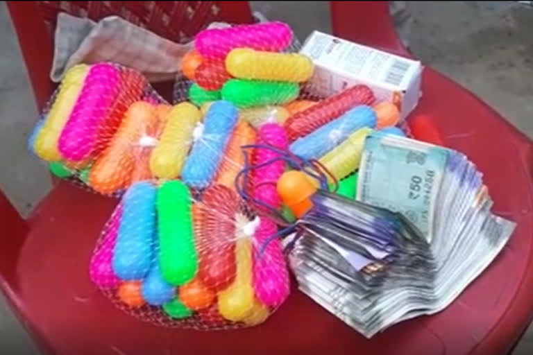 suspected heroin and money seized at diphu
