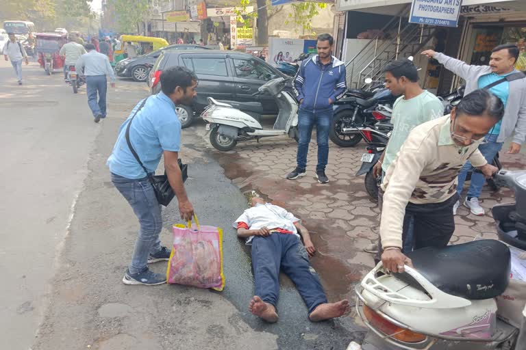 indore drunken passenger