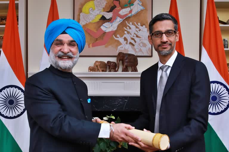 Sundar Pichai padma bhushan