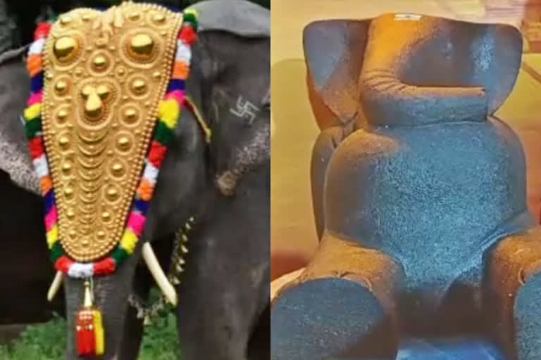 manakula vinayagar temple elephant  elephant lakshmi  Memorial statue  Memorial statue for elephant lakshmi  manakula vinayagar temple  elephant lakshmi statue  statue for elephant lakshmi  statue  சிலை  நினைவு சிலை  லட்சுமி யானைக்கு நினைவு சிலை  மணக்குள விநாயகர் கோயில்  யானை லட்சுமி  யானைக்கு நினைவு சிலை  புதுச்சேரி