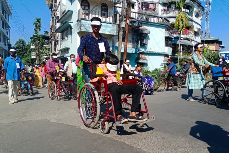 Disabled Person Agitation