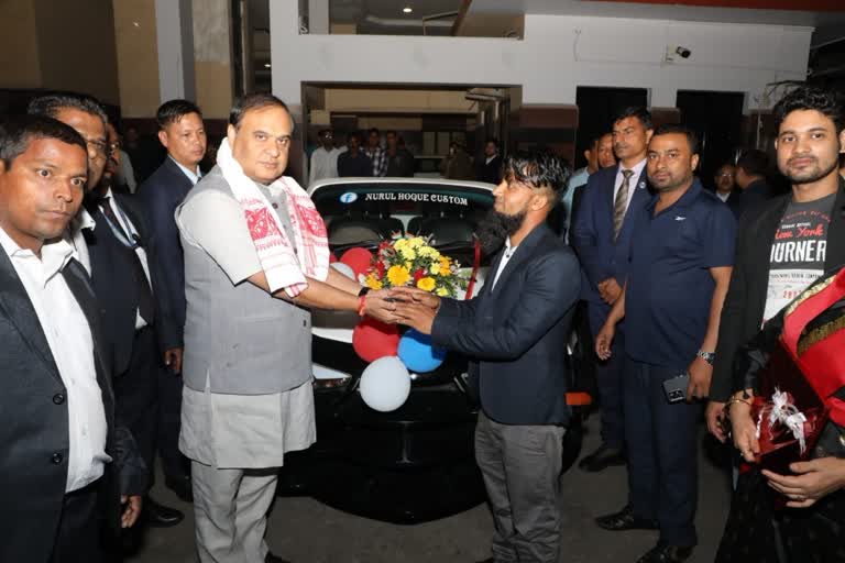 Gift to CM Himanta Biswa Sarma