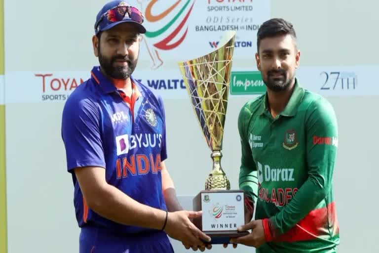 india vs bangladesh  Bangladesh have won the toss  ഇന്ത്യ vs ബംഗ്ലാദേശ്  രോഹിത് ശര്‍മ  rohit sharma  kuldeep sen  കുൽദീപ് സെൻ  india vs bangladesh toss  വിരാട് കോലി  ind vs ban odi