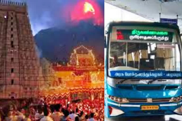 special buses  Thiruvannamalai Maha Deepam  Special buses for Thiruvannamalai Maha Deepam  Thiruvannamalai  Villupuram  buses for Thiruvannamalai Maha Deepam  buses for Thiruvannamalai  Villupuram news  Villupuram latest news  கார்த்திகை தீபத்திருவிழா  திருவண்ணாமலைக்கு சிறப்பு பேருந்து  சிறப்பு பேருந்து  விழுப்புரம்  திருவண்ணாமலை  சிறப்பு பேருந்துகள்  பேருந்துகள்