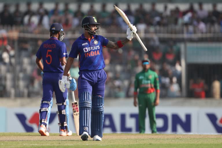 Bangladesh bowl out India for 186 in first ODI