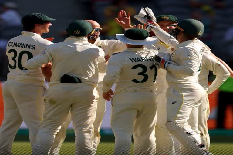 Australia beat West Indies  Nathan Lyon  Australia beat West Indies in first Test  ऑस्ट्रेलिया ने वेस्टइंडीज को हराया  नाथन लियोन  पहले टेस्ट में ऑस्ट्रेलिया ने वेस्टइंडीज को हराया  ऑस्ट्रेलिया ने वेस्टइंडीज को 164 रन से हराया