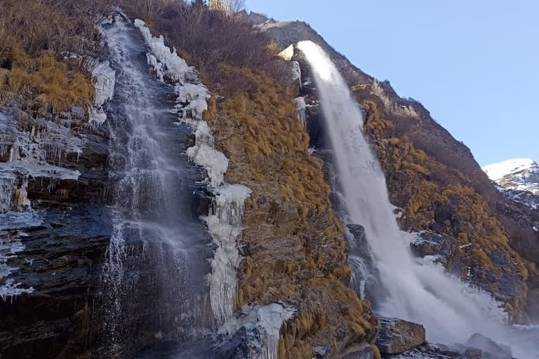 Rishiganga froze in Badrinath Dham