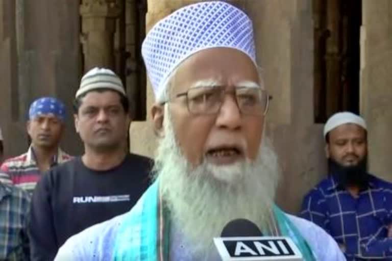 Shahi Imam of Jama Masjid ahmedabad