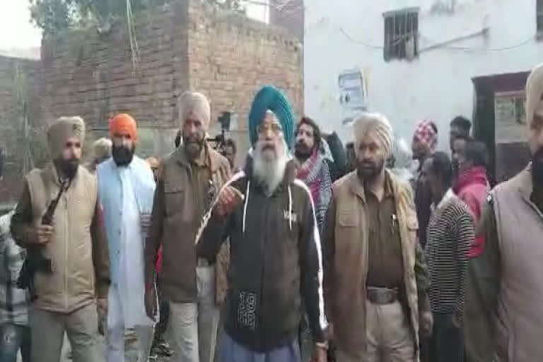 The police conducted a search operation against drugs at Chatiwind in Amritsar