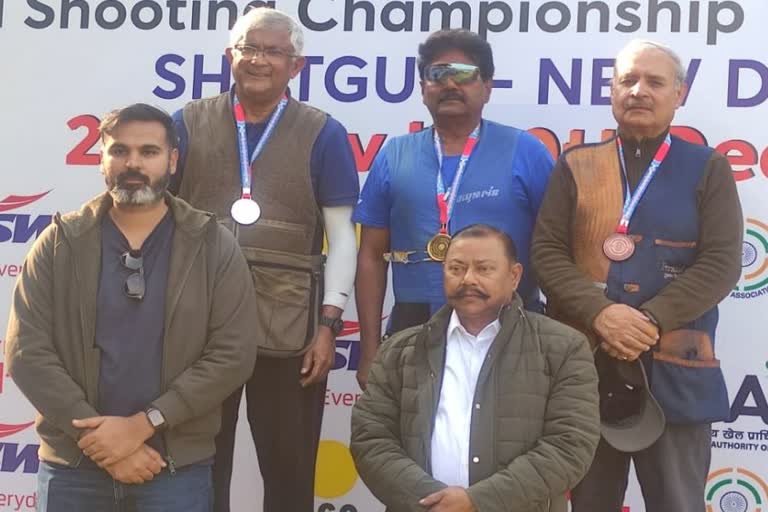 rao inderjit singh won bronze in shooting