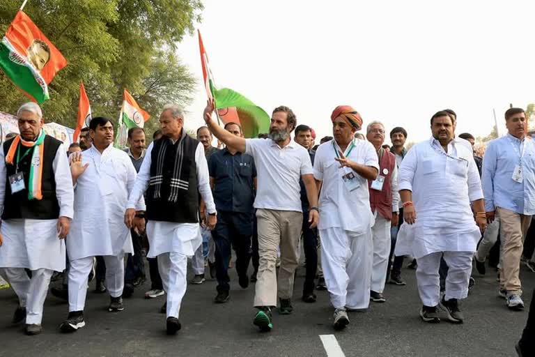 Bharat Jodo Yatra in Rajasthan