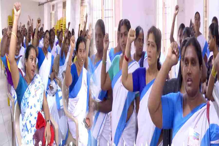 Financial difficulties of Asha workers with inadequate salaries