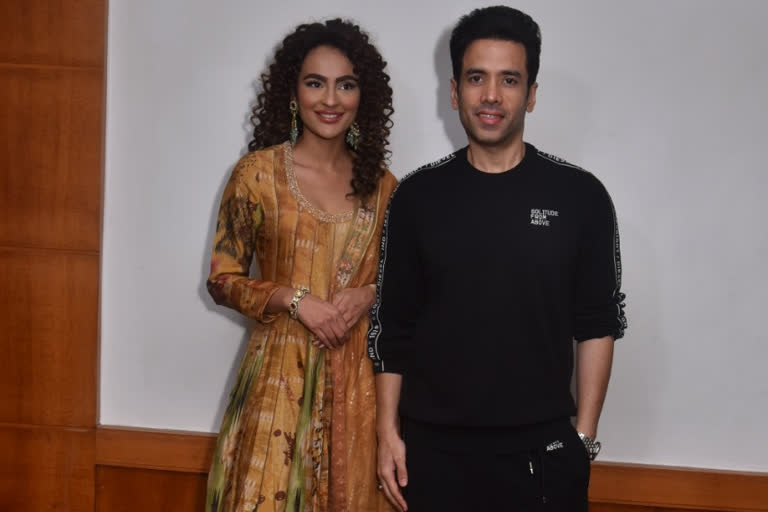 Tusshar Kapoor new movie Marich, actor in Jaipur for promotion with star cast