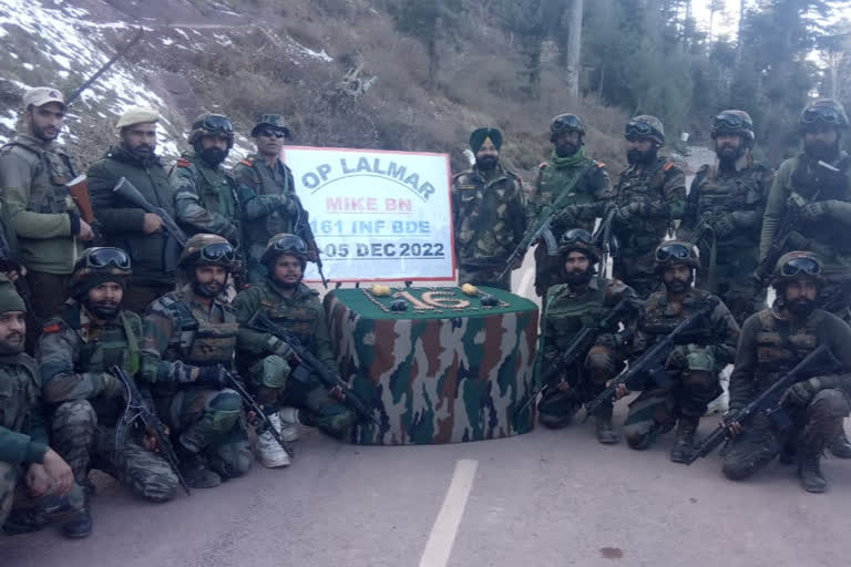Arms And Ammunition Recovered in uri baramulla