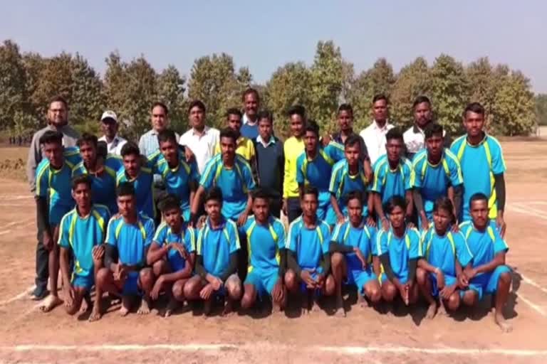 Sector level kho kho competition in Korba