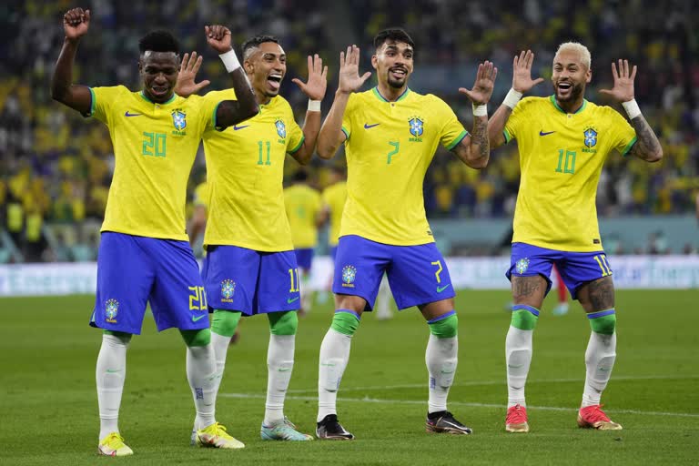 Brazil dancing again after big win at World Cup