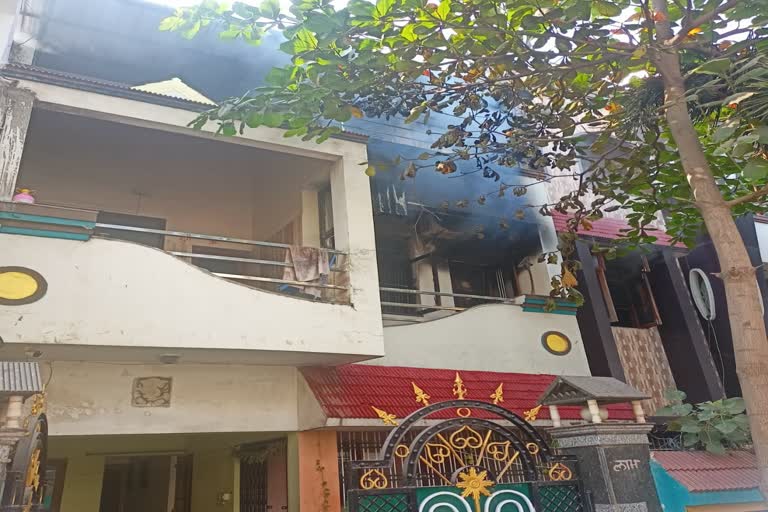 Fire in Raipur Avanti Vihar