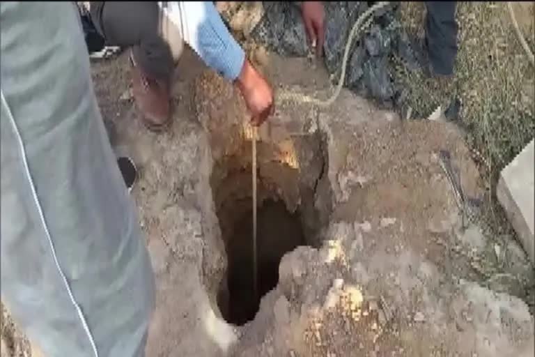 boy fell into borewell