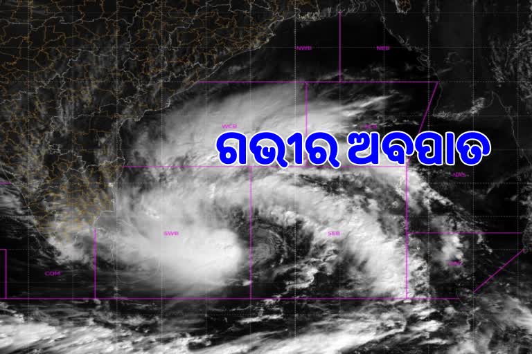 deep depression forms over bay of bengal