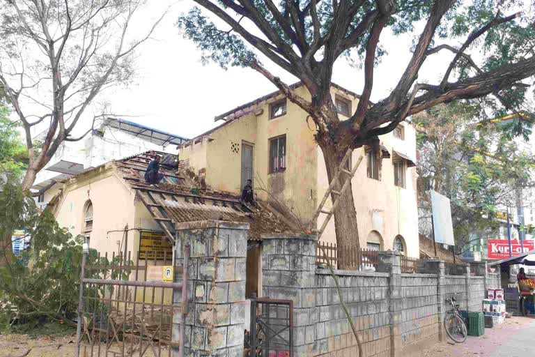 life to leaky century old building