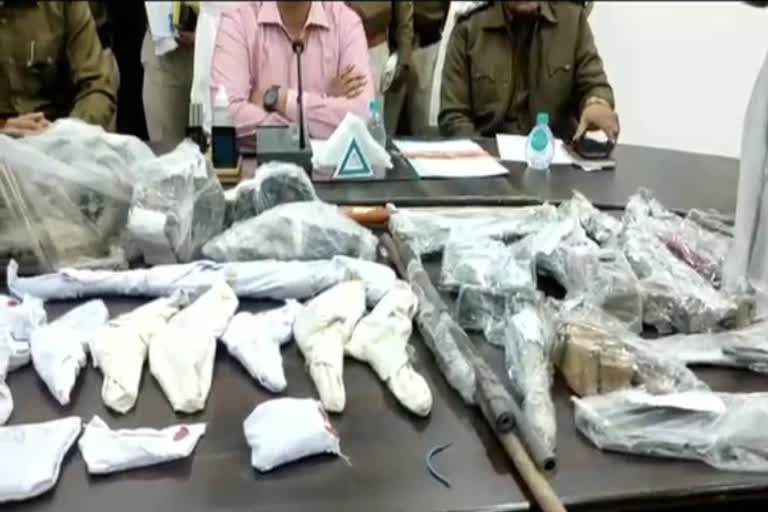illegal arms factory raided in bhind