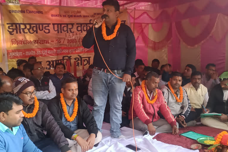 JPWU indefinite hunger strike in Ranchi