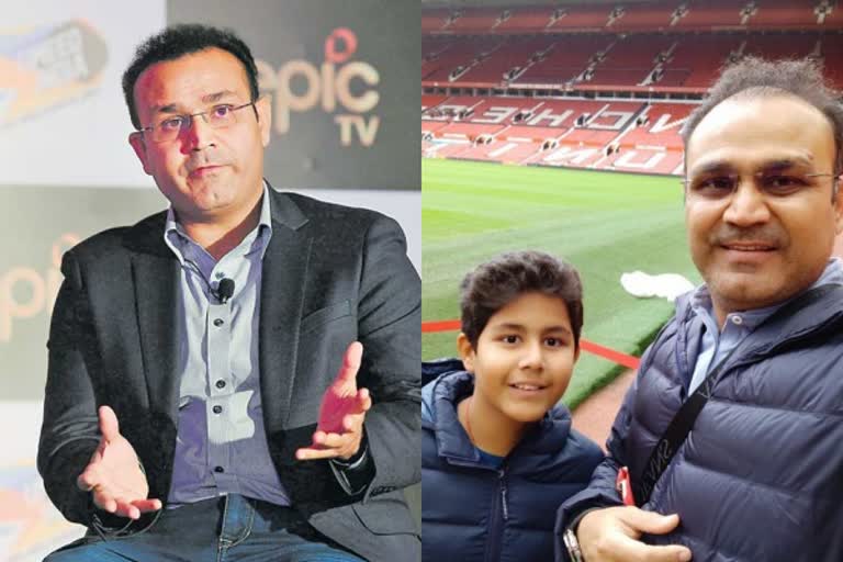 nepotism trolls on virender sehwag son