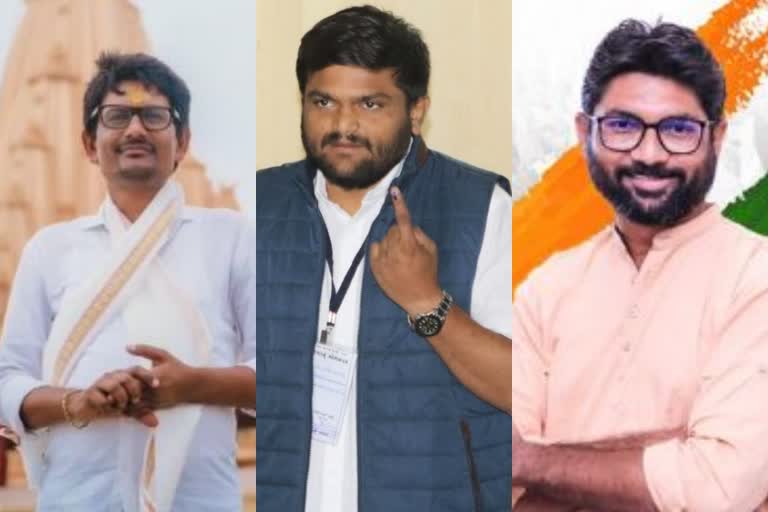 gujrat elections Hardik Patel Alpesh Thakor Jignesh Mevani Isudan Gadhvi